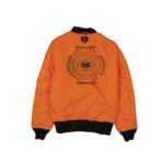 Alpha Industries x New York Knicks Black Camo MA-1 Bomber Jacket - Image 3