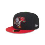 Winston-Salem Dash Theme Night Black 59FIFTY Fitted Hat