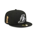 Alpha Industries x Los Angeles Lakers Black 59FIFTY Fitted Hat - Image 3