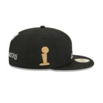 Alpha Industries x Los Angeles Lakers Black 59FIFTY Fitted Hat - Image 5