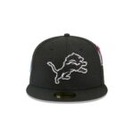 Alpha Industries x Detroit Lions Black 59FIFTY Fitted Hat - Image 2