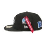 Alpha Industries x Detroit Lions Black 59FIFTY Fitted Hat - Image 4