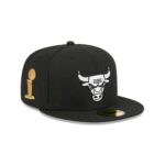 Alpha Industries x Chicago Bulls Black 59FIFTY Fitted Hat - Image 3