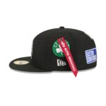 Alpha Industries x Boston Celtics Black 59FIFTY Fitted Hat - Image 4