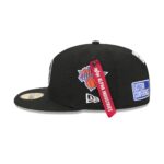 Alpha Industries x New York Knicks Black 59FIFTY Fitted Hat - Image 4