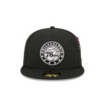Alpha Industries x Philadelphia 76ers Black 59FIFTY Fitted Hat - Image 2