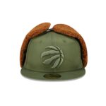 Alpha Industries x Toronto Raptors Olive Green Dog Ear 59FIFTY Fitted Hat - Image 2