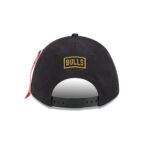 Alpha Industries x Chicago Bulls Black 9FORTY M-Crown A-Frame Snapback Hat - Image 6