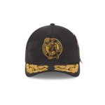 Alpha Industries x Boston Celtics Black 9FORTY M-Crown A-Frame Snapback Hat - Image 2