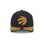 Alpha Industries x Toronto Raptors Black 9FORTY M-Crown A-Frame Snapback Hat - Image 2