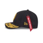 Alpha Industries x Toronto Raptors Black 9FORTY M-Crown A-Frame Snapback Hat - Image 4
