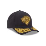 Alpha Industries x New York Knicks Black 9FORTY M-Crown A-Frame Snapback Hat - Image 3