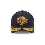 Alpha Industries x New York Knicks Black 9FORTY M-Crown A-Frame Snapback Hat - Image 2