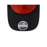Alpha Industries x New York Knicks Black 9FORTY M-Crown A-Frame Snapback Hat - Image 7