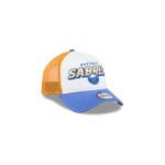 Buffalo Sabres Shine Kids 9FORTY A-Frame Trucker Hat - Image 3