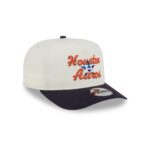 Houston Astros Chainstitch 9FIFTY A-Frame Snapback Hat - Image 3