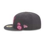 Toronto Blue Jays Day of the Dead Graphite 59FIFTY Fitted Hat - Image 5