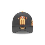 Mexico Baseball Day of the Dead Graphite 9FORTY A-Frame Snapback Hat - Image 2