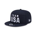 Team USA 2026 Winter Olympics Milan Split Panel 9FIFTY Snapback Hat - Image 3