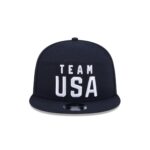 Team USA 2026 Winter Olympics Milan Split Panel 9FIFTY Snapback Hat - Image 2