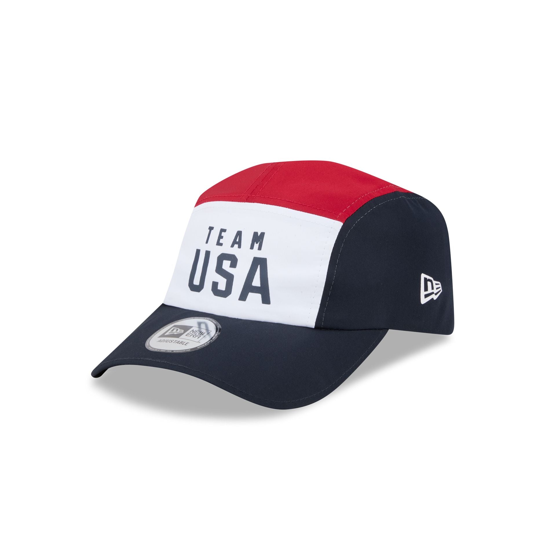 60757943_RUNNER_USARNRCOLOR26887_TEAMUSA_OTC_3QL Team USA 2026 Winter Olympics Milan Runner Adjustable Hat - Image 1