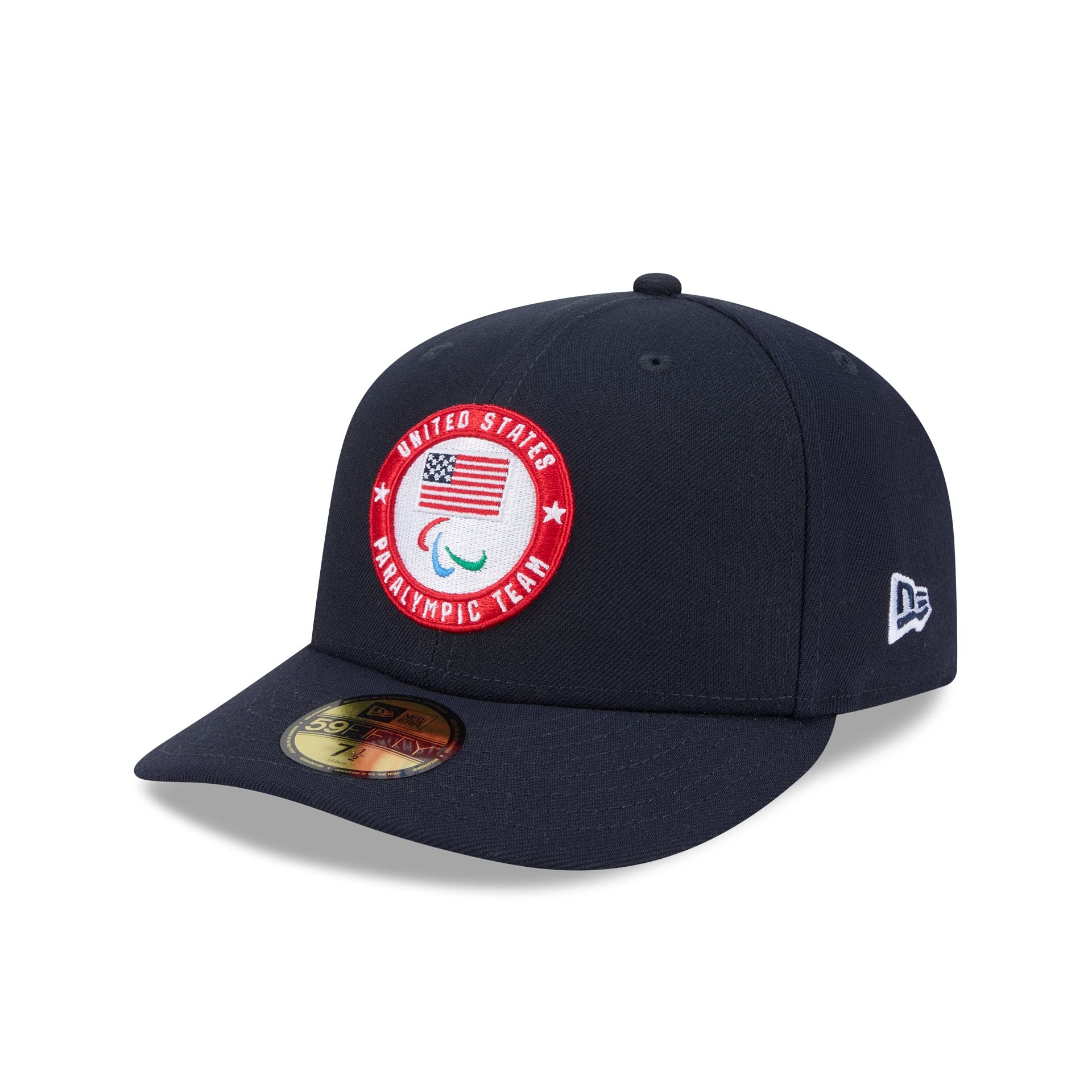 60757945_59FIFTY_TEAMUSA595026881_USPARA_OTC_3QL Team USA 2026 Winter Paralympics Milan 59FIFTY Fitted Hat - Image 1