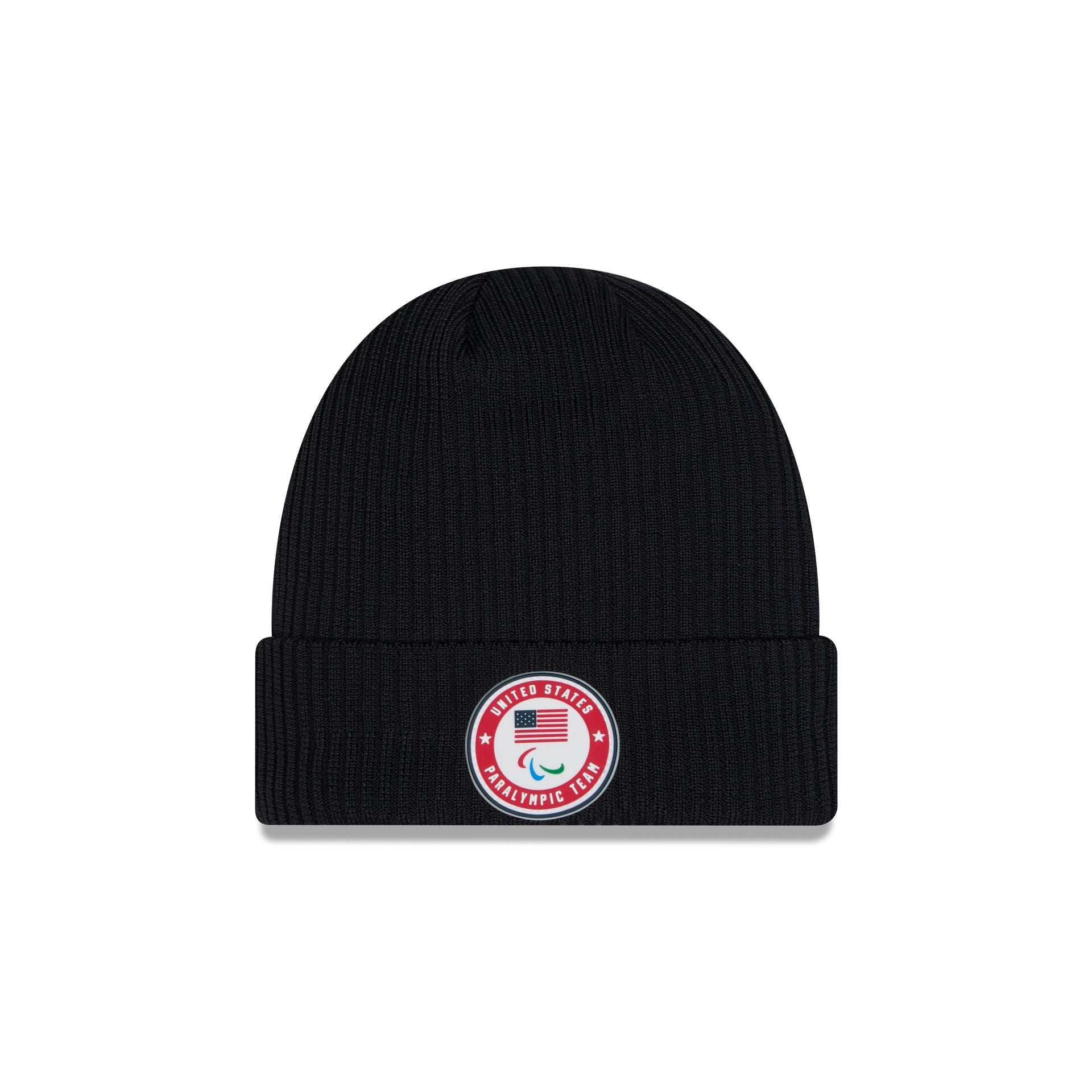 60757948_KNIT_TEAMUSAKNIT26883_USPARA_OTC_F Team USA 2026 Winter Paralympics Milan Knit Beanie Hat - Image 1