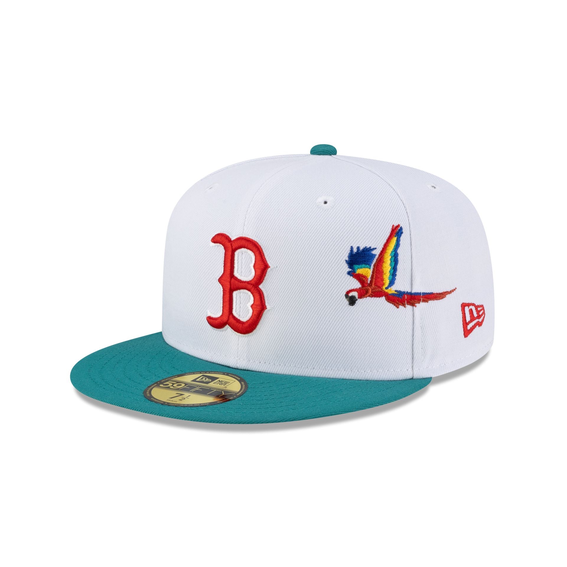 60768718_59FIFTY_CITY_ELEMENTS_25_BOSRED_NWG_3QL Boston Red Sox Honduras City Elements 59FIFTY Fitted Hat - Image 1