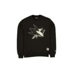 San Jose Sharks Quilted Crewneck
