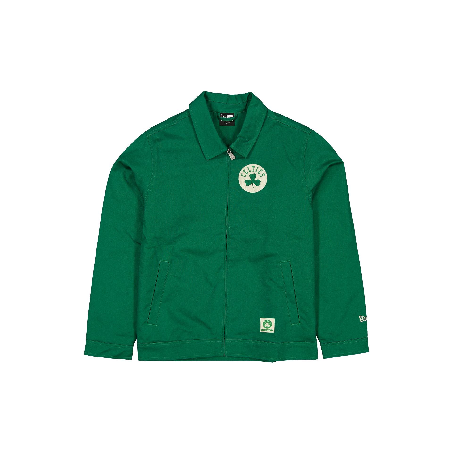 60769503_JACKET_Q4CUSTOMS_BOSCEL_GREEN_F Boston Celtics Quilted Jacket - Image 1