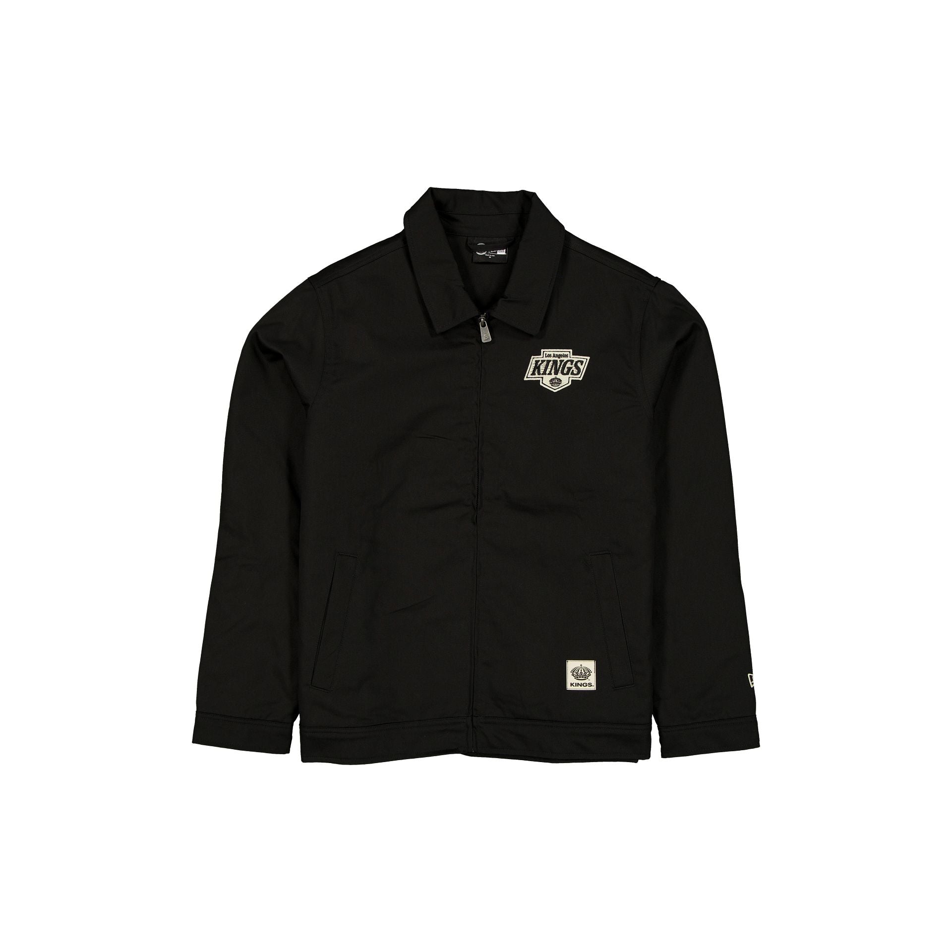 60769530_JACKET_Q4CUSTOMS_LOSKIN_BLACK_F Los Angeles Kings Quilted Jacket - Image 1