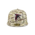 Atlanta Falcons 2025 Salute to Service Fan Gear 59FIFTY Fitted Hat - Image 2