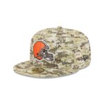Cleveland Browns 2025 Salute to Service Fan Gear 59FIFTY Fitted Hat - Image 3