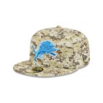 Detroit Lions 2025 Salute to Service Fan Gear 59FIFTY Fitted Hat - Image 3
