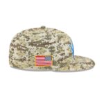 Detroit Lions 2025 Salute to Service Fan Gear 59FIFTY Fitted Hat - Image 4