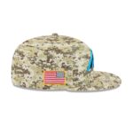 Carolina Panthers 2025 Salute to Service Fan Gear 59FIFTY Fitted Hat - Image 4