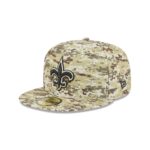 New Orleans Saints 2025 Salute to Service Fan Gear 59FIFTY Fitted Hat - Image 3