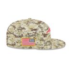 New England Patriots 2025 Salute to Service Fan Gear 59FIFTY Fitted Hat - Image 4