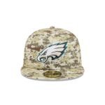 Philadelphia Eagles 2025 Salute to Service Fan Gear 59FIFTY Fitted Hat - Image 2