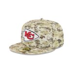 Kansas City Chiefs 2025 Salute to Service Fan Gear 59FIFTY Fitted Hat - Image 3