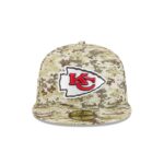 Kansas City Chiefs 2025 Salute to Service Fan Gear 59FIFTY Fitted Hat - Image 2