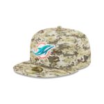 Miami Dolphins 2025 Salute to Service Fan Gear 59FIFTY Fitted Hat - Image 3