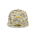 Los Angeles Chargers 2025 Salute to Service Fan Gear 59FIFTY Fitted Hat - Image 2