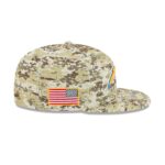 Los Angeles Chargers 2025 Salute to Service Fan Gear 59FIFTY Fitted Hat - Image 4