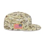 Minnesota Vikings 2025 Salute to Service Fan Gear 59FIFTY Fitted Hat - Image 4