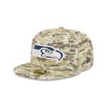 Seattle Seahawks 2025 Salute to Service Fan Gear 59FIFTY Fitted Hat - Image 3