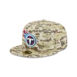 Tennessee Titans 2025 Salute to Service Fan Gear 59FIFTY Fitted Hat - Image 3