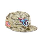 Tennessee Titans 2025 Salute to Service Fan Gear 59FIFTY Fitted Hat