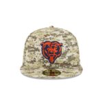 Chicago Bears 2025 Salute to Service Fan Gear 59FIFTY Fitted Hat - Image 2