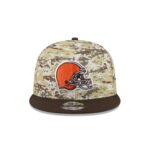 Cleveland Browns 2025 Salute to Service Fan Gear 9FIFTY Snapback Hat - Image 2
